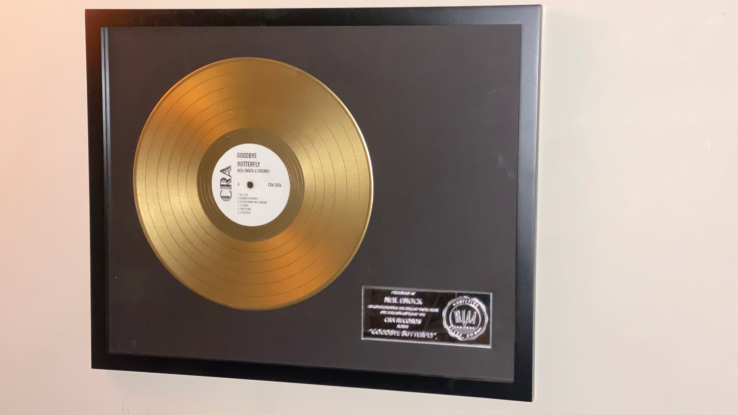 Personalized Gold Record