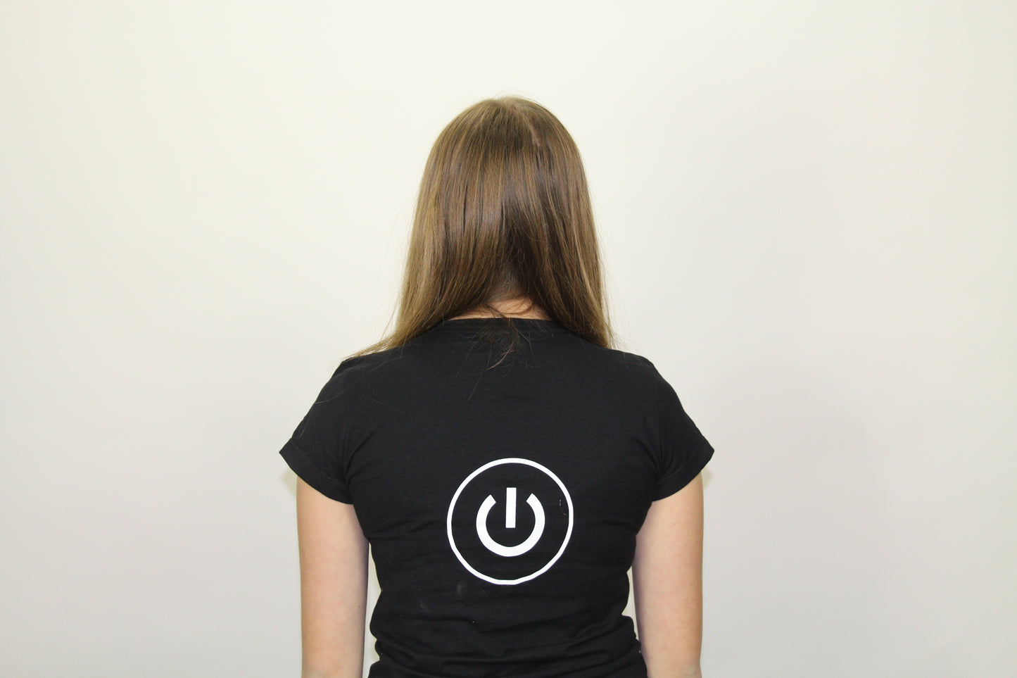 iBored, Black Powerup T-Shirt (Mens and Ladies cuts)