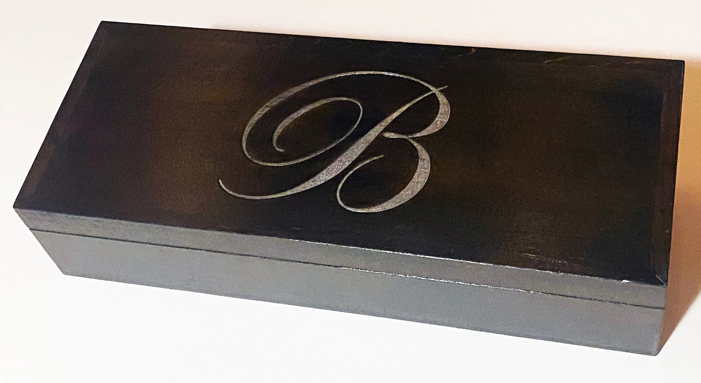 'B' Tea Presentation Box, 13" x 4.75" x 2.25"