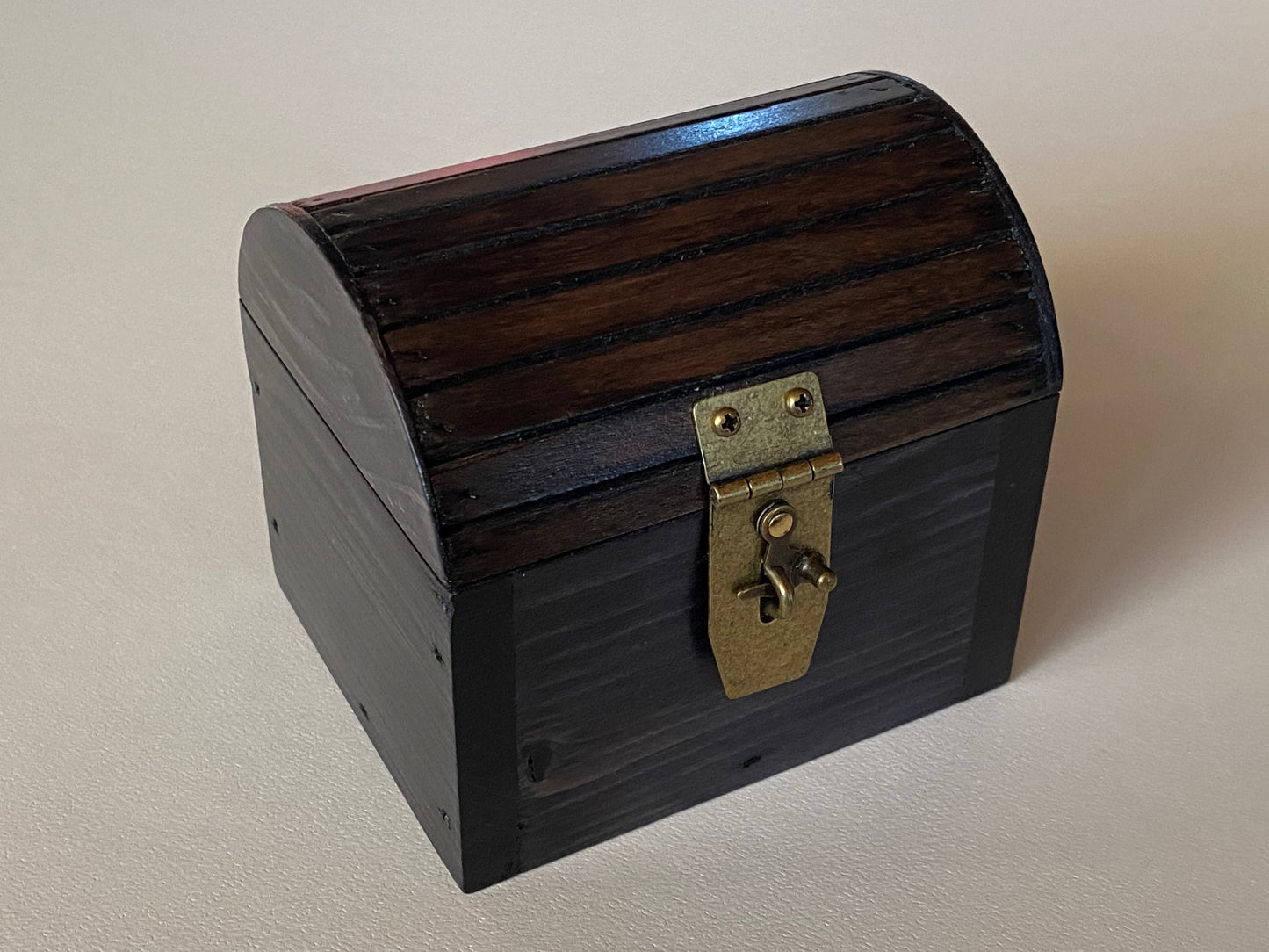 Micro Treasure Chest, 4" x 3" x 3.5"