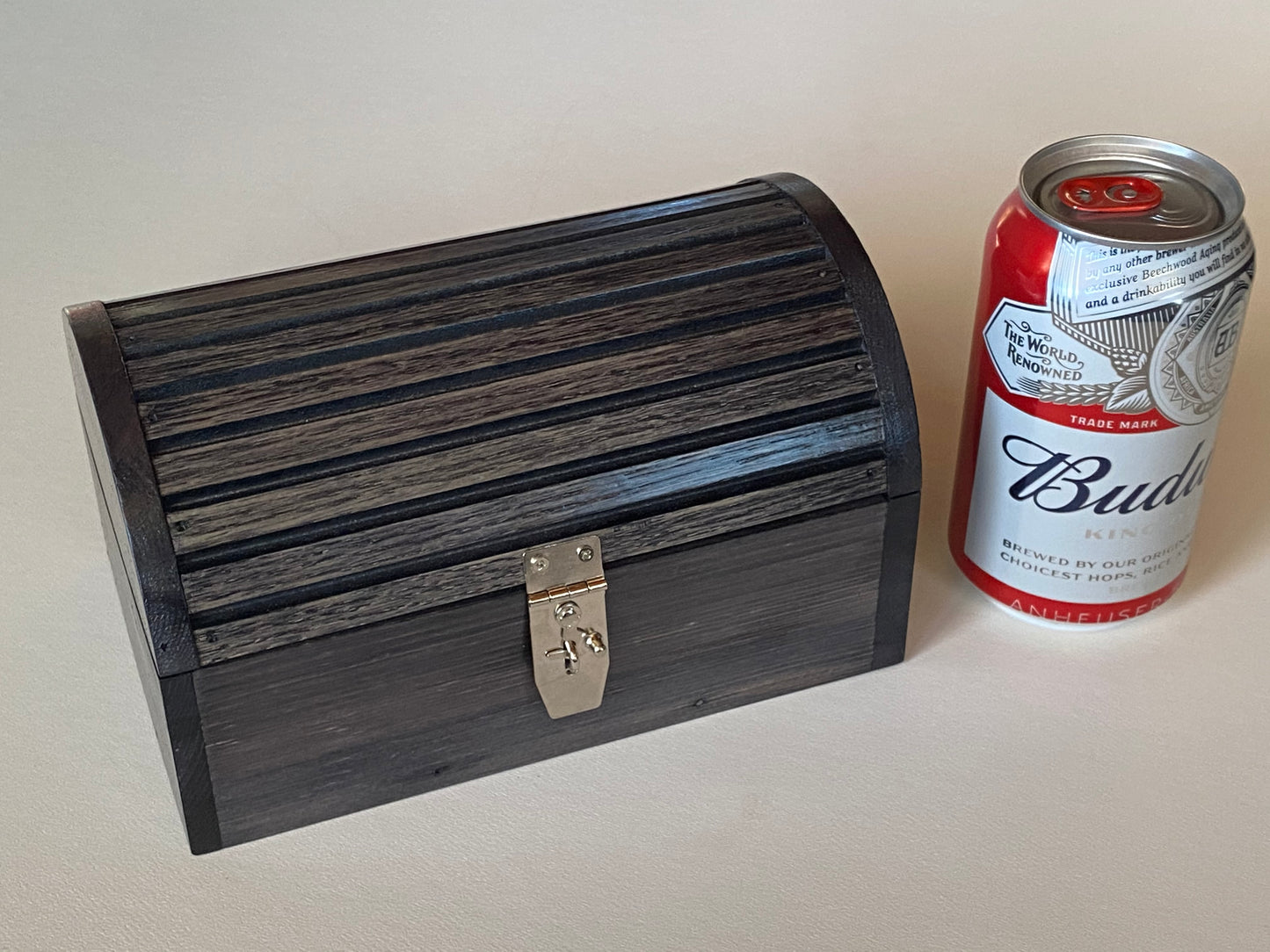 Small Treasure Chest, 7.5" x 4.75" x 4.5"