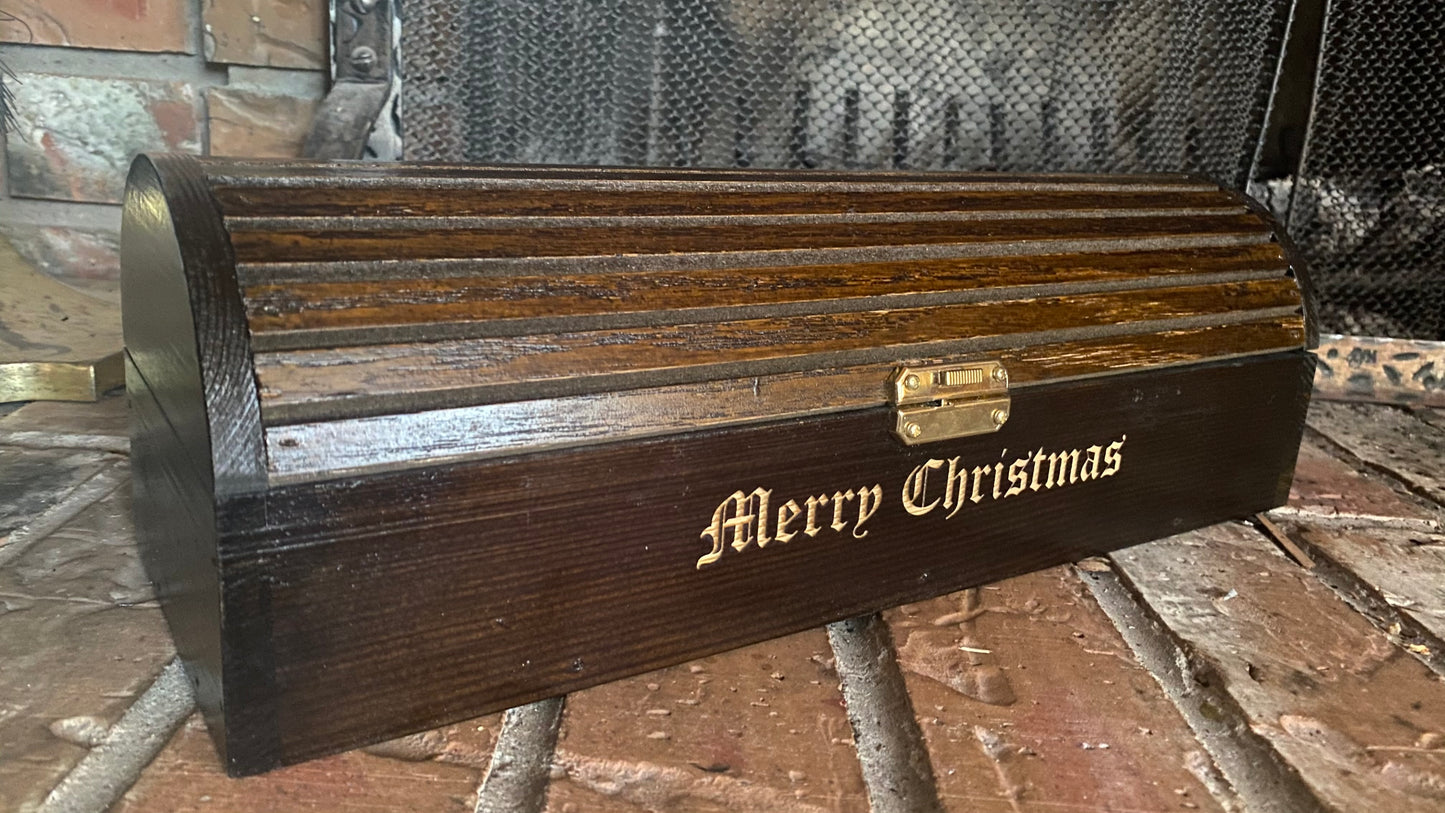 Wine Treasure Chest, 7.5" x 4.75" x 4.5"