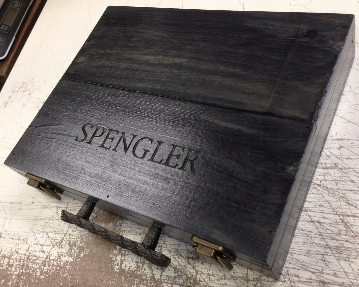 Add Box Text Engraving