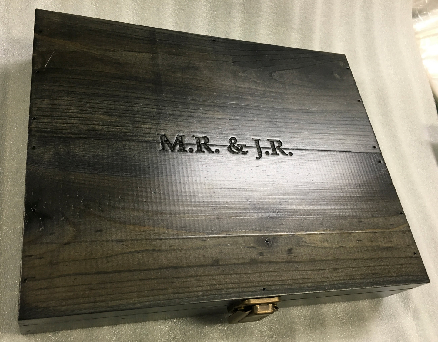 Add Box Text Engraving