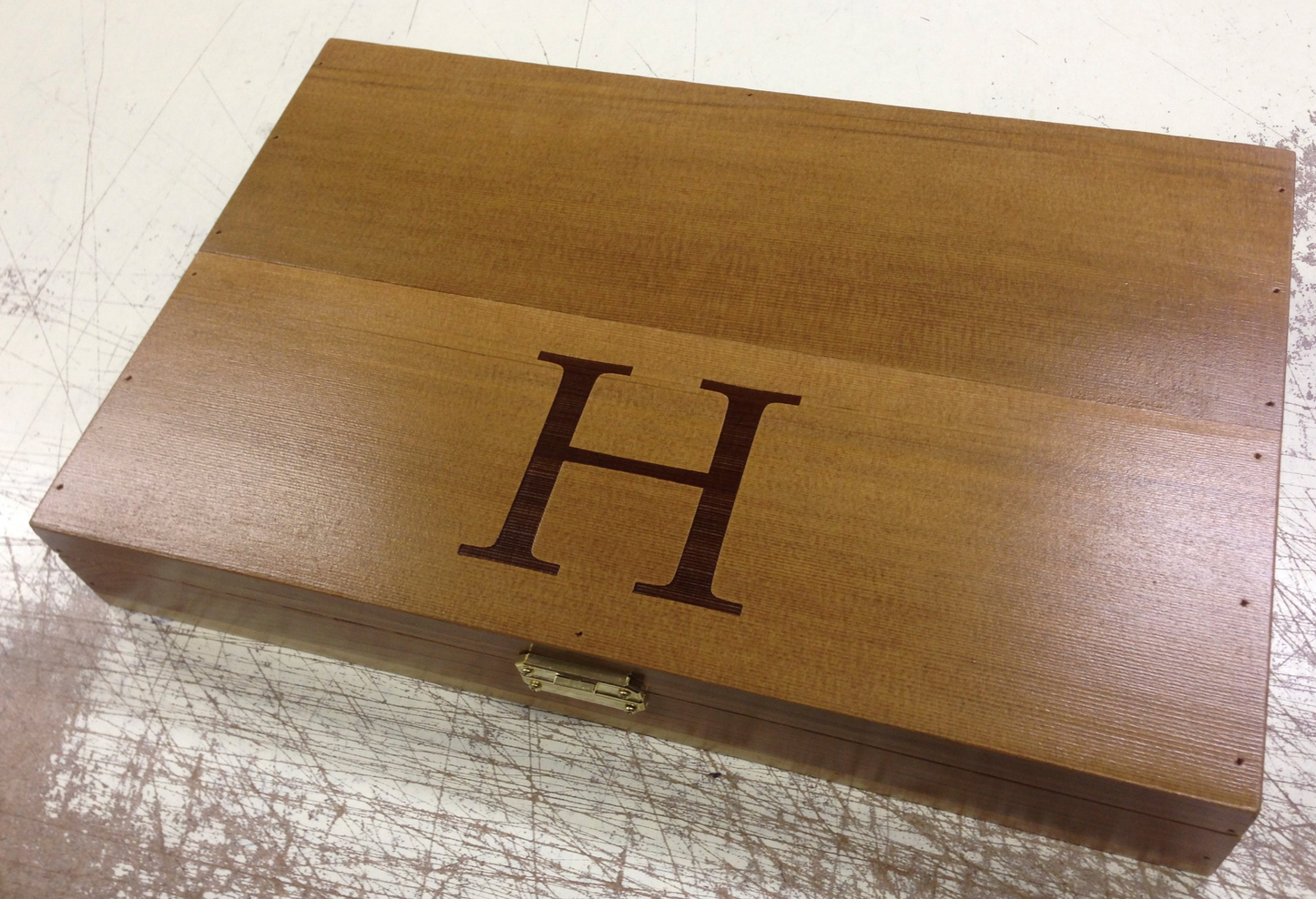 Add Box Text Engraving