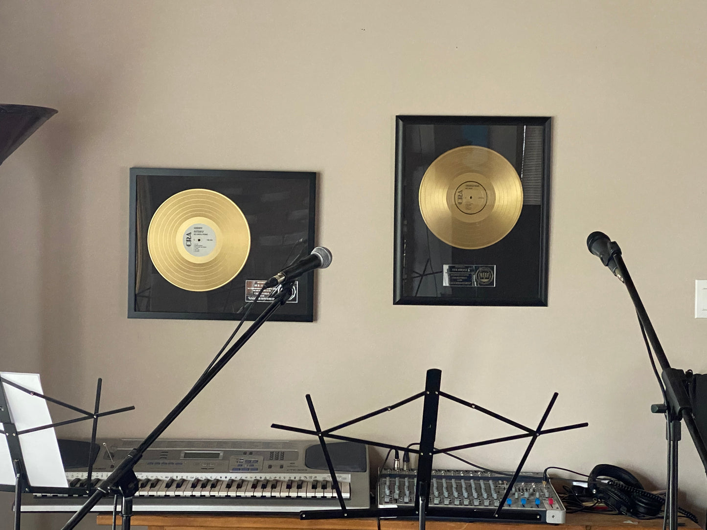 Personalized Gold Record